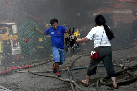 brgy damayang lagi|3 injured in Quezon City fire .